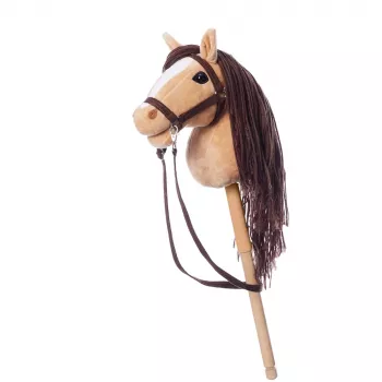Koń na patyku HOPPIHORSE Hobby Horse A4 beżowy