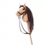Koń na patyku HOPPIHORSE Hobby Horse A4 beżowy