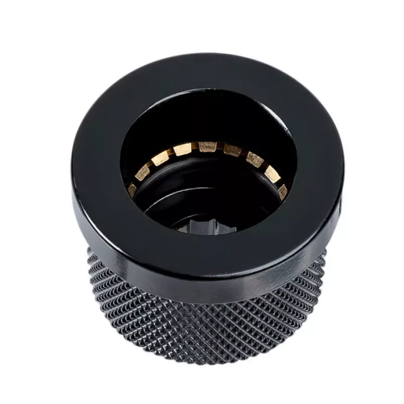 Adapter fitting PHANTEKS EZ-FIT do chłodzenia PC, PETG, 16×16×12 mm, czarny, 2 szt.
