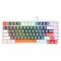 Klawiatura gamingowa Savio ASTRAL WHITE JADE 3 KOLORY USB QWERTY US International