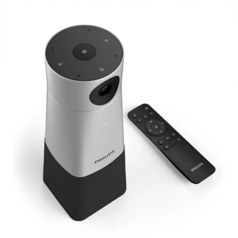 Kamera do wideokonferencji Philips PSE0550 Czarny, Srebrny 3840 x 2160 pikseli 30 fps CMOS 25,4 / 2,8 mm (1 / 2,8 cala)
