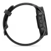 Smartwatch GARMIN Forerunner 570 — 47 mm koperta z aluminium w kolorze szarym łupkowym, półprzezroczysty czarny pasek silikonowy