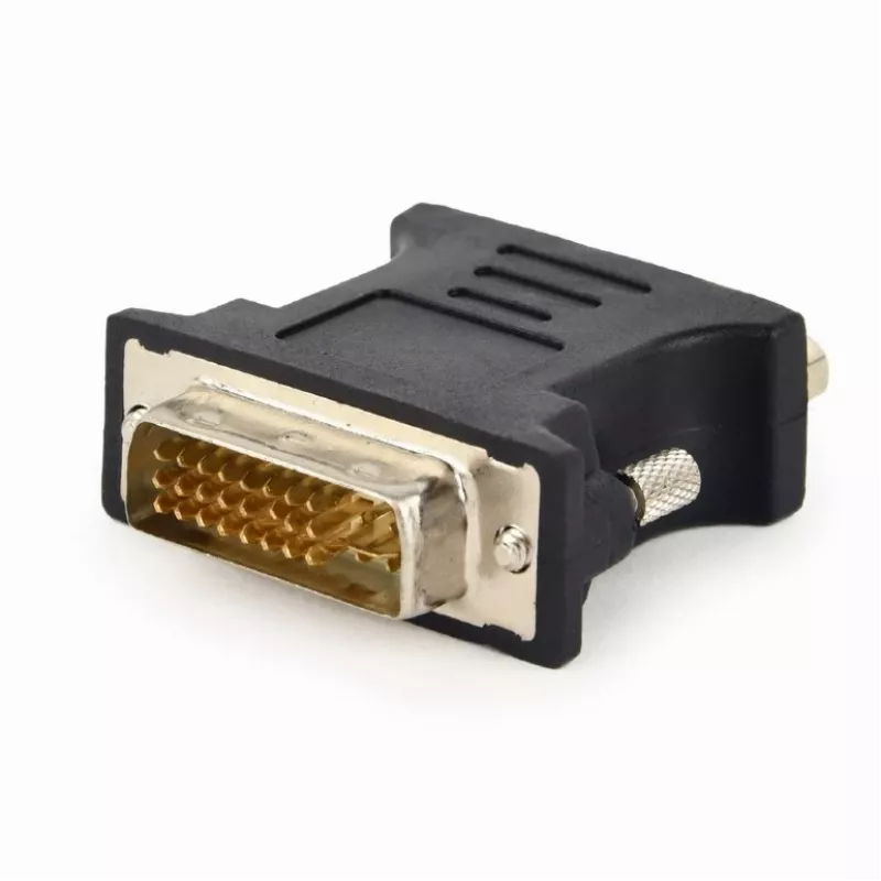 Zmieniarka płci kabla DVI-A VGA 15-pin Gembird A-DVI-VGA-BK