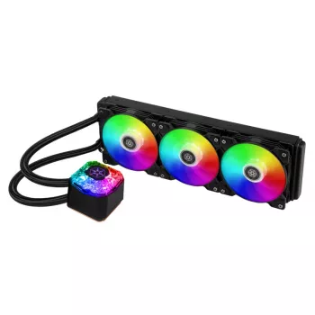 SilverStone PF360 - system chłodzenia cieczą procesora - (dla: LGA775, LGA1156, AM2, LGA1366, AM3, LGA1155, LGA2011, FM1, FM2, LGA1150, LGA1151, AM4, LGA2066, LGA1200) - miedziany - 120