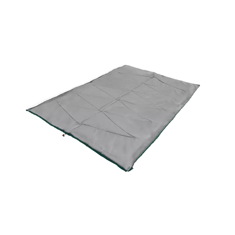 Śpiwór Easy Camp Starling Square Green 10°C | Jednokierunkowy, w kształcie litery L