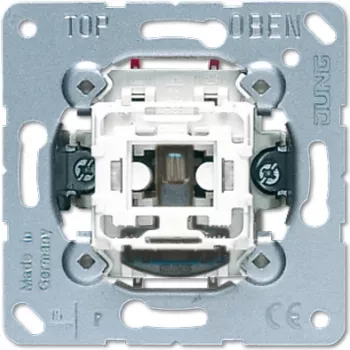 Wkładka włącznika ściennego JUNG 506 KOU — elektryczny mechanizm przełącznika, model 506 KOU