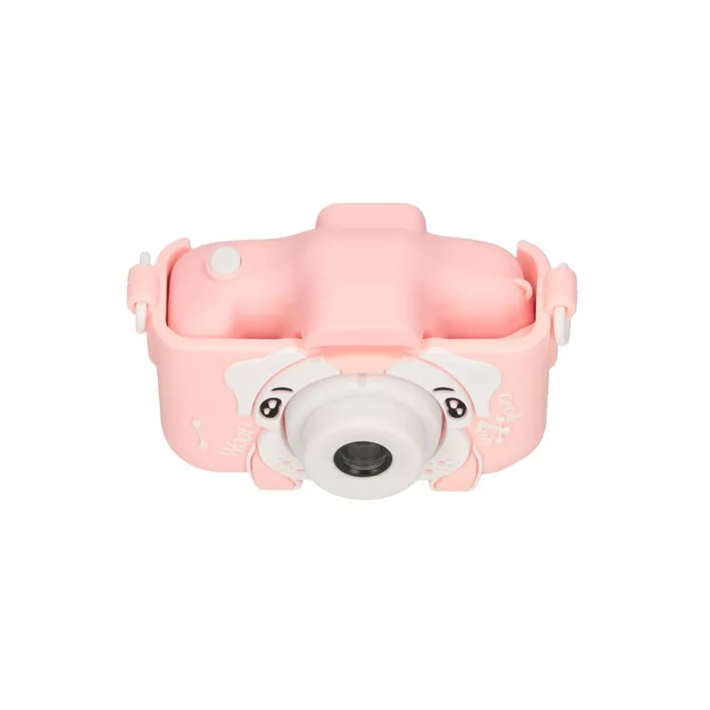 Extralink Camera Kids Camera H28 Dual Pink 1080P 30fps, ekran 2.0