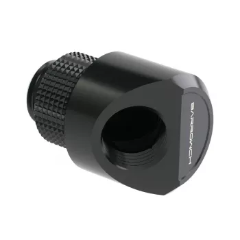 Barrow 45° obrotowy adapter G1/4 męski na G1/4 żeński — FBWT45-MR b, czarny