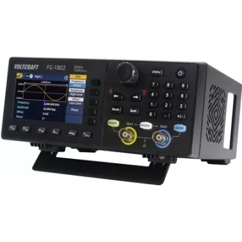 VOLTCRAFT FG-1302 Funktionsgenerator mains-poweczerwony 1 µHz - 30 MHz 2-channel arbitrary (VC-13082820)