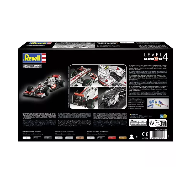 REVELL plastikowy model McLaren Mercedes MP4-25 Lewis Hamilton — skala 1:24