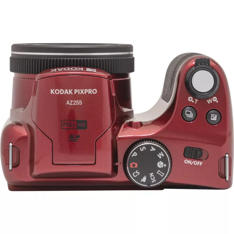Kodak PIXPRO AZ255 1/2,3 Aparat kompaktowy 16,35 MP BSI CMOS 4608 x 3456 pikseli Czerwony (AZ255RD)
