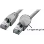 Tecline exertis Connect - kabel krosowy - RJ-45 (M) do RJ-45 (M) - 7,5 m - SFTP - CAT 5e - Szary (71607)