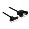 Kabel USB Micro-USB B USB A DeLOCK 85109 0,25 m