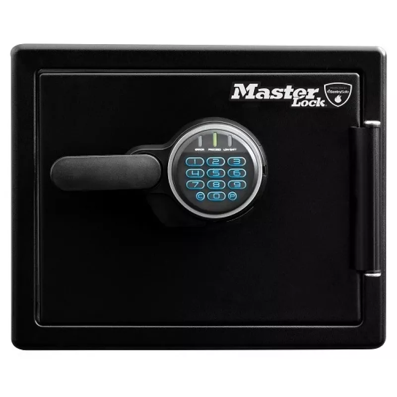 Sejf MASTER LOCK LFW082FTC, czarna stal
