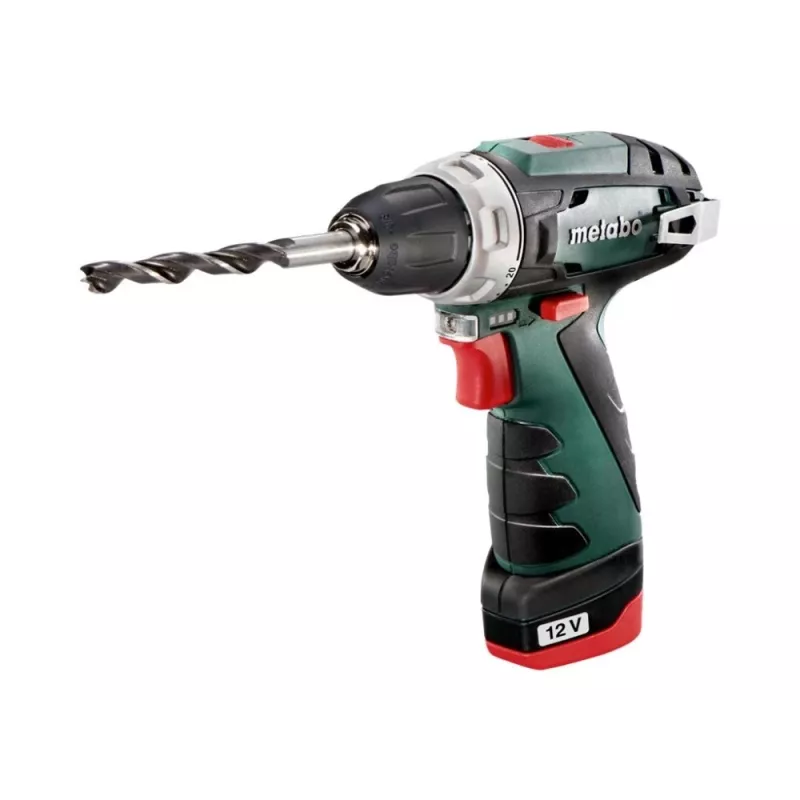 Wiertarka pistoletowa Metabo PowerMaxx BS Basic 1400 obr./min, czarna, zielona