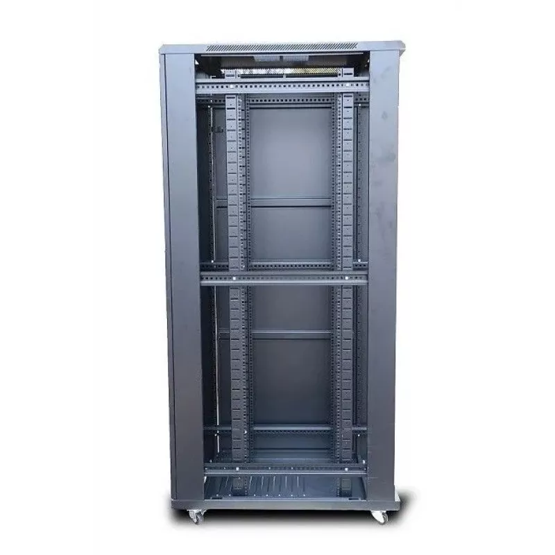 Stojak wolnostojący Extralink 42U 800X800 CZARNA SZAFKA RACK STOJĄCA 1400 kg udźwig