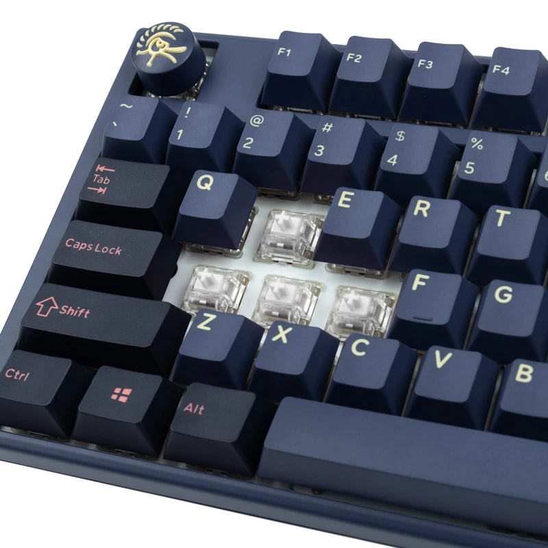 Ducky One 3 Cosmic Niebieski TKL Gaming klawiatura, RGB LED - MX-Ergo-Clear (US)