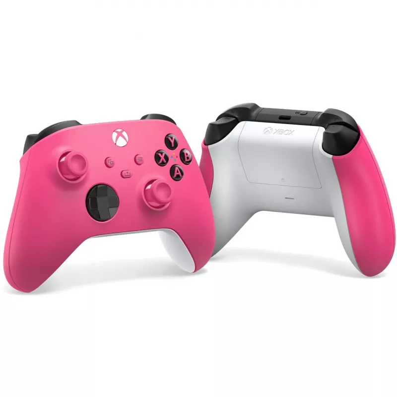 Gamepad Microsoft Xbox Wireless Controller Mineral Camo Special Edition — bezprzewodowy Bluetooth, 2x AA, 40 h, różowy/biały