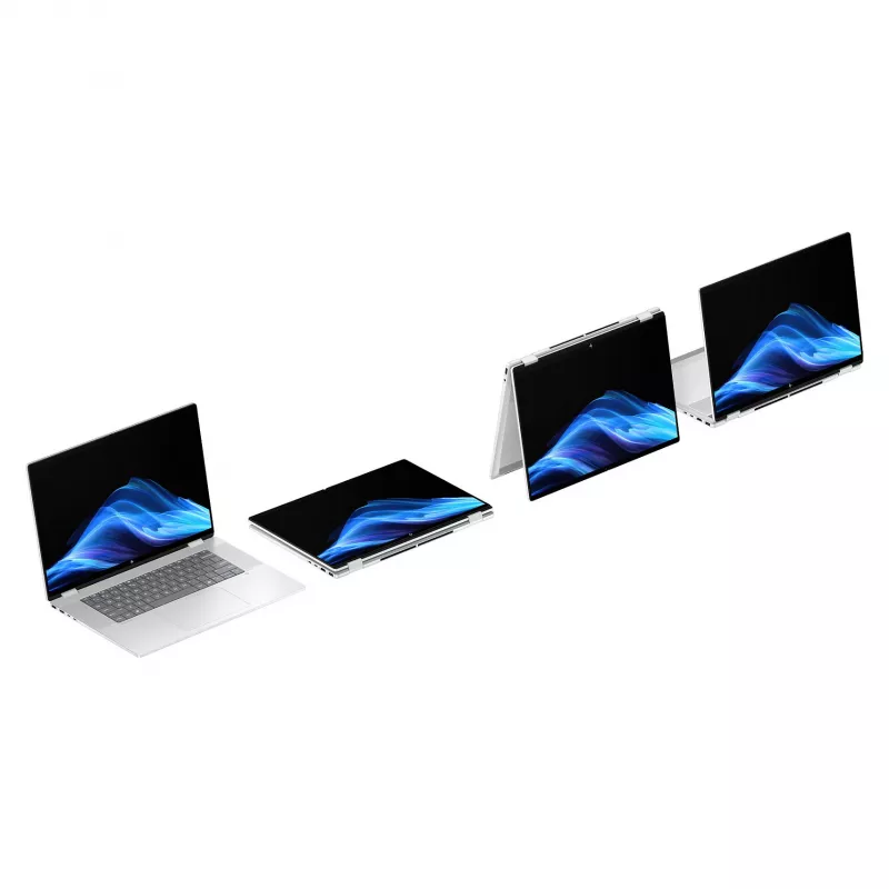 HP OmniBook X Flip Next Gen AI Laptop 16-as0054ng - Konstrukcja typu flip - Intel Core Ultra 5 226V / 2,1 GHz - Windows 11 Home - Arc Graphics 130V - 16 GB RAM - 512 GB SSD NVMe - 40,6 cm (16 inch)