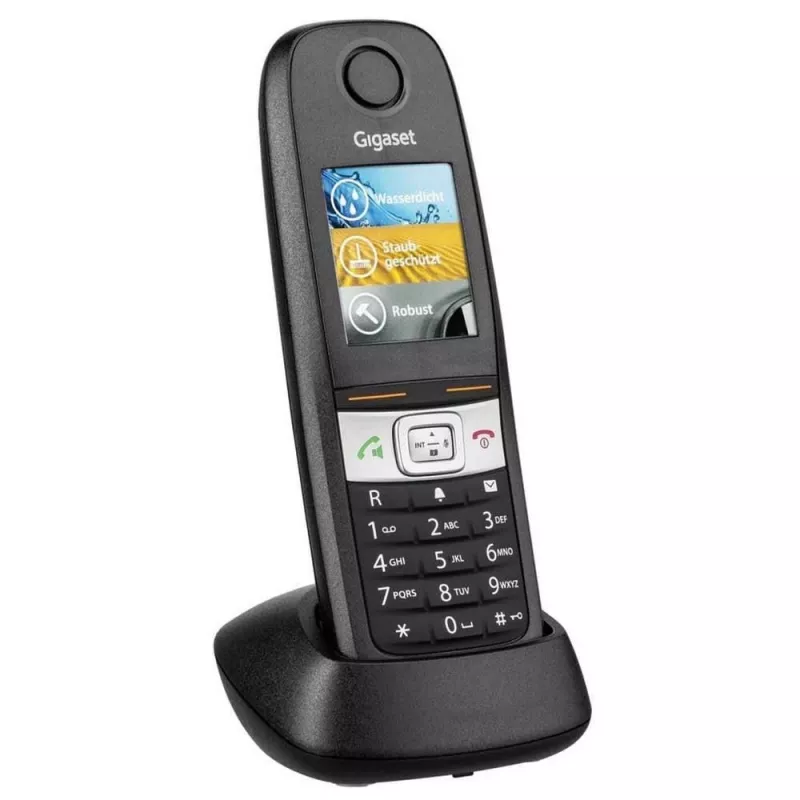 Telefon analogowy, Gigaset E630HX, szary