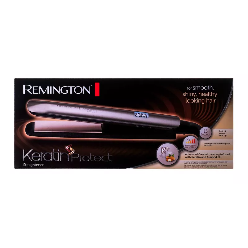 Remington S8540 prostownica do włosów Warm Black, Brąz 1,8 m