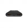 Ładowarka przenośna Silicon Power QP15 10000 mAh, LiPo, 2x USB-A + 2x USB-C, wejście Micro-USB, czarna