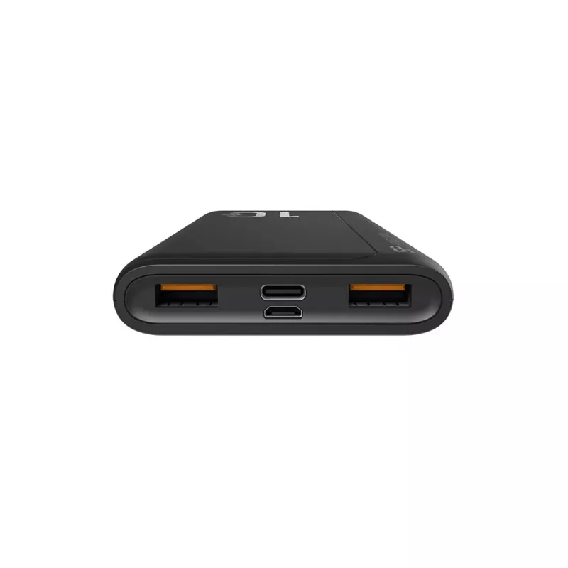 Ładowarka przenośna Silicon Power QP15 10000 mAh, LiPo, 2x USB-A + 2x USB-C, wejście Micro-USB, czarna
