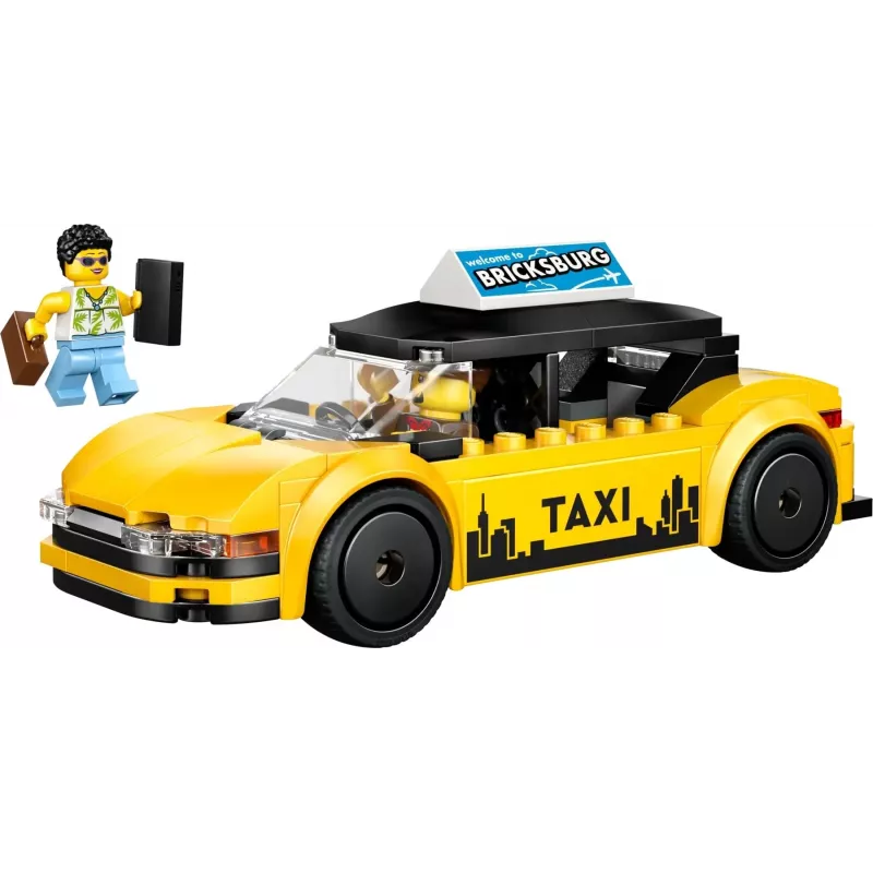 LEGO CITY 60487 Żółta Taksówka