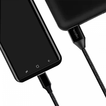 Kabel USB LogiLink - USB-C (M) do USB (M) - USB 2.0 - 5 V - 3 A - 30 cm - Czarny