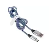 Kabel Tracer TRAKBK46266 USB 2.0 1 m USB C USB A Czarny Niebieski Srebrny