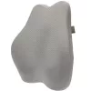 Poduszka lędźwiowa MDH DRQE3S0BBXUXP — ergonomiczna z pianki memory, 450×410×105 mm, gęstość 55 kg/m³, szara, pokrowiec w zestawie