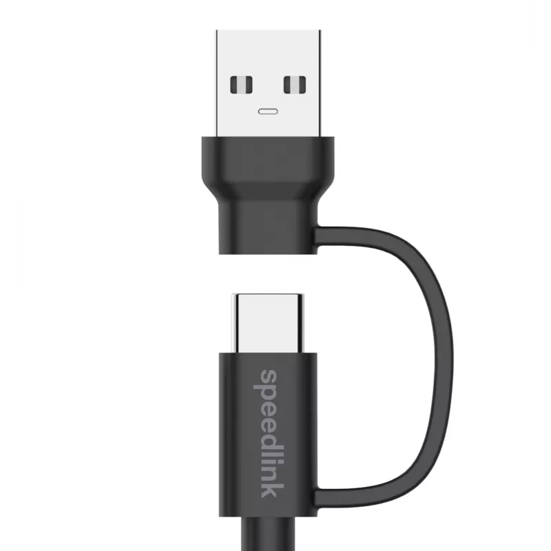 Kabel USB 3.2 Gen 1 (3.1 Gen 1) Speedlink SL-460101-BK, 3 m, USB A/USB C na USB C, czarny