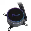 Kompaktowe chłodzenie cieczą Inter-Tech LC-120 RGB 12 cm czarny