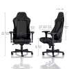 noblechairs HERO fotel gamingowy - Czarny/Niebieski