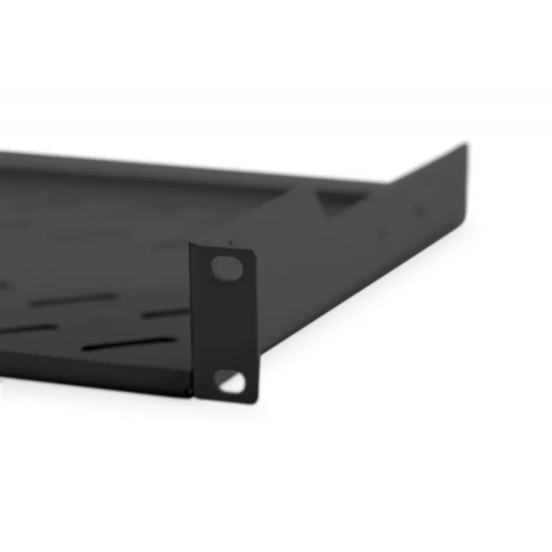 Półka Digitus DN-19 TRAY-1-SW do stałego montażu w szafach 19-calowych
