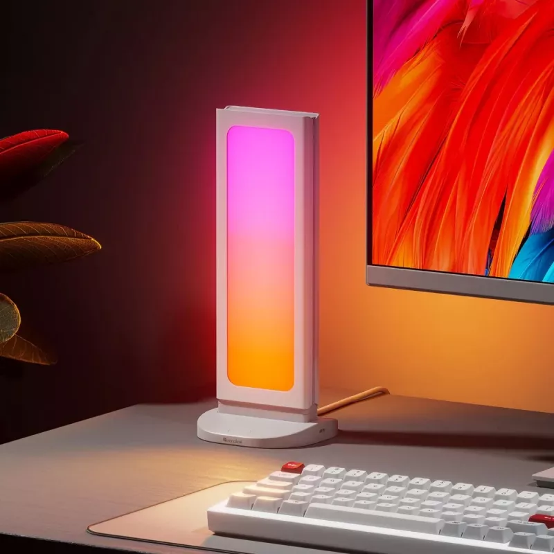 Nanoleaf Pegboard Desk Dock, Biały | 15 W | RGB