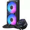 Chłodzenie cieczą CPU Cooler Master MasterLiquid 240 Atmos II — chłodnica 240 mm, wentylator VRM, RGB