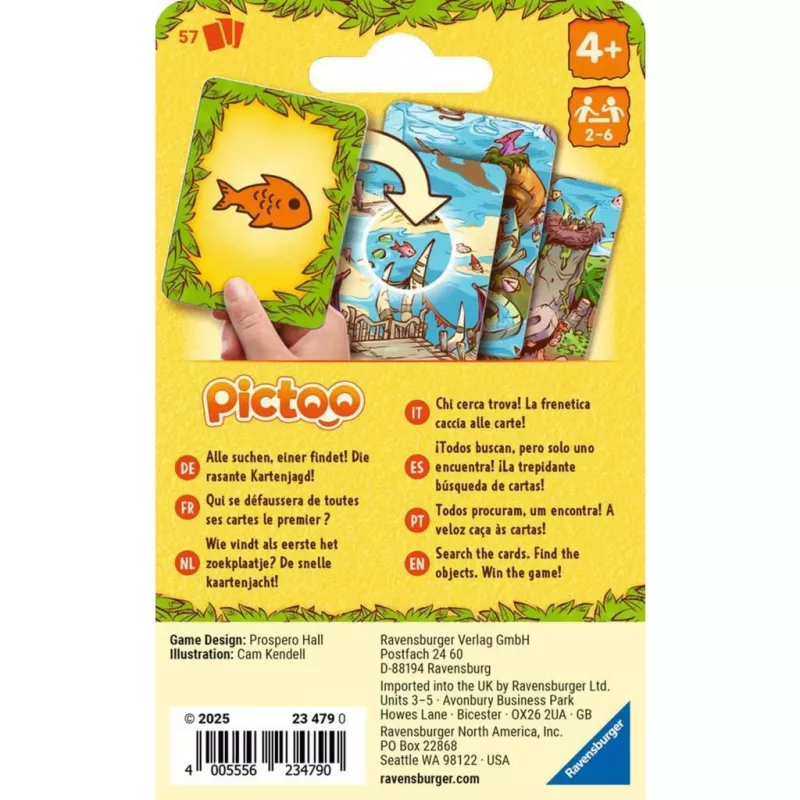Pictoo Dino-Welt, gra karciana