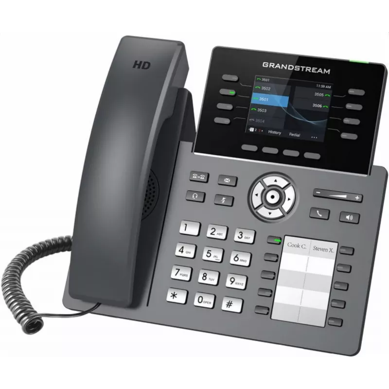 Telefon IP Grandstream GRP2634 Czarny
