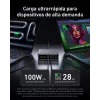 Ładowarka GeNPrime 200W GaN 4xUSB-C 2xUSB-A Czarna