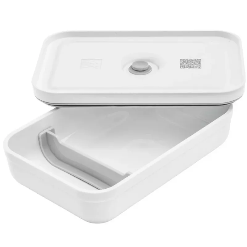 Pojemnik na lunch ZWILLING FRESH & SAVE 1 L, plastik z silikonową uszczelką, szaro-biały