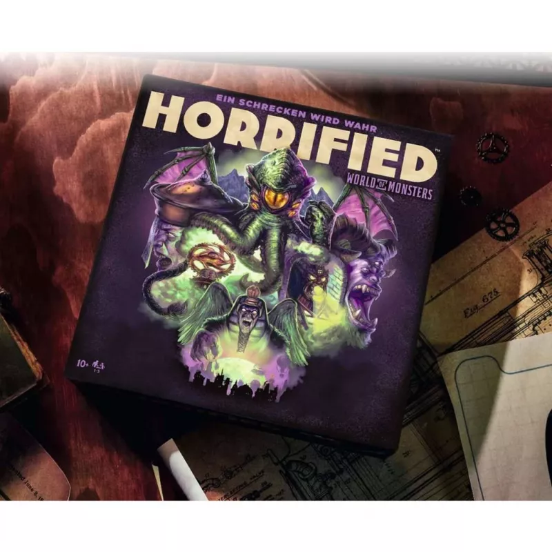 Horrified World of Monsters, gra planszowa