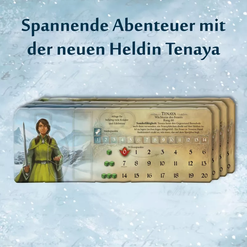 Die Legenden of Andor - Wieczny chłód, gra planszowa