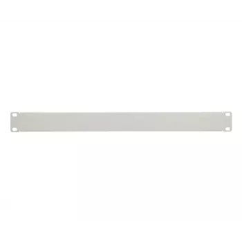 Zaślepka rack Extralink Front Blank Panel 1U 19 cali szary, obudowa stalowa