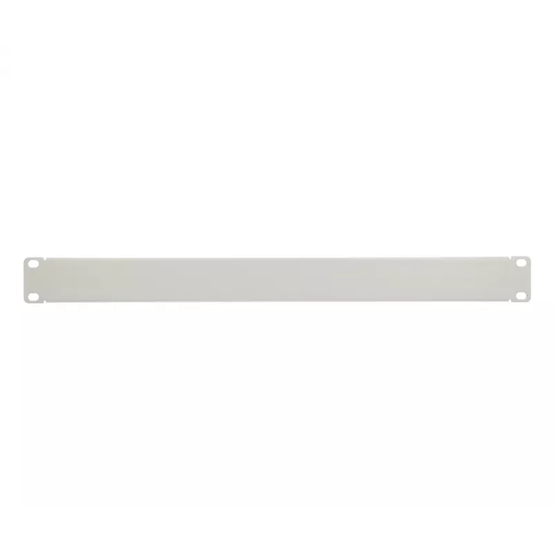 Zaślepka rack Extralink Front Blank Panel 1U 19 cali szary, obudowa stalowa
