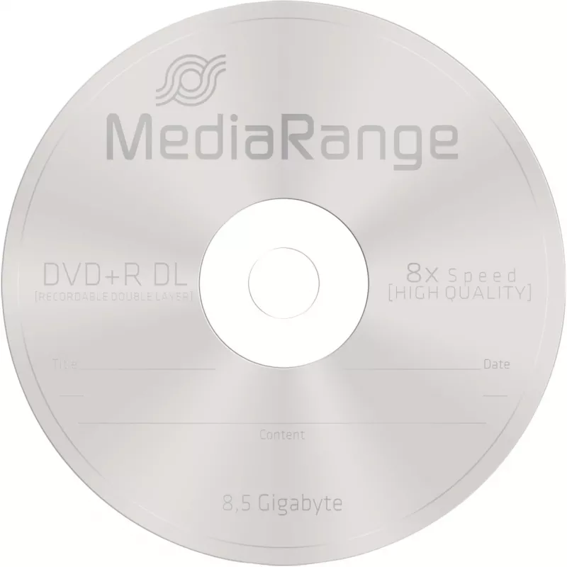 DVD+R DL MediaRange MR465 8.5 GB 5 szt.