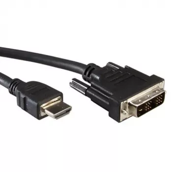 Kabel monitorowy VALUE DVI (18+1) - HDMI M/M 2 m