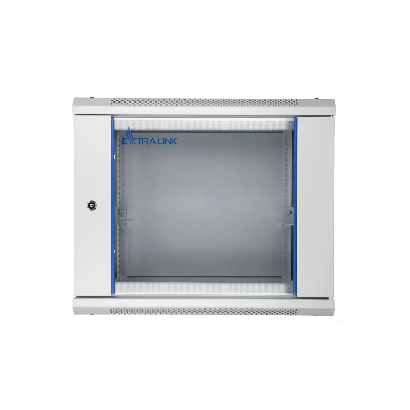 Szafa wisząca Extralink 9U 600x450 Szara
