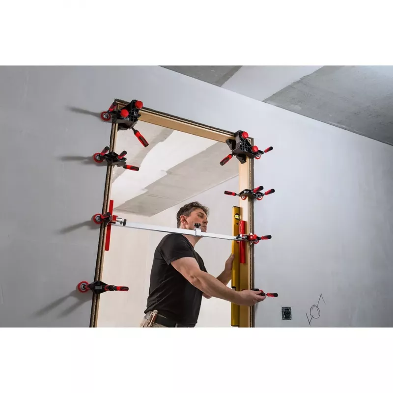 Zestaw przyrządów do ościeżnic drzwiowych Bessey TFM-2K — zestaw 2 przyrządów, 580 g