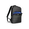 Plecak Port Designs ECO PORTLAND II na laptopy do 40,6 cm (16 cali), monochromatyczny czarny, 1 przednia kieszeń, 360 g